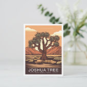 ジョシュア・ツリー国立公園カリフォルニアUSA旅行 ポストカード (スタンド正面)