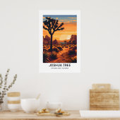 ジョシュア・ツリー国立公園カリフォルニアUSA ポスター (キッチン)