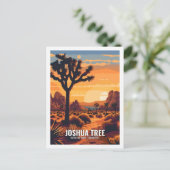 ジョシュア・ツリー国立公園カリフォルニアUSA ポストカード (スタンド正面)