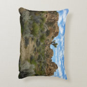 ジョシュア・ツリー国立公園バーカーダムループトレイル アクセントクッション (裏面(縦))