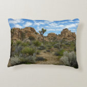 ジョシュア・ツリー国立公園バーカーダムループトレイル アクセントクッション (裏面)
