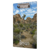 ジョシュア・ツリー国立公園バーカーダムループトレイル クリップボード (左)