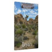 ジョシュア・ツリー国立公園バーカーダムループトレイル クリップボード (右)