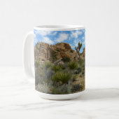 ジョシュア・ツリー国立公園バーカーダムループトレイル コーヒーマグカップ (正面左)