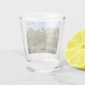 ジョシュア・ツリー国立公園バーカーダムループトレイル ショットグラス (裏面)