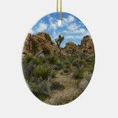 ジョシュア・ツリー国立公園バーカーダムループトレイル セラミックオーナメント (右)