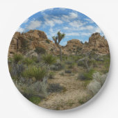 ジョシュア・ツリー国立公園バーカーダムループトレイル ペーパープレート (正面)