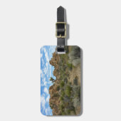 ジョシュア・ツリー国立公園バーカーダムループトレイル ラゲッジタグ (正面縦)