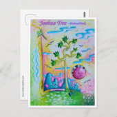 ジョシュア・ツリー国立公園旅行芸術はがき ポストカード (正面/裏面)