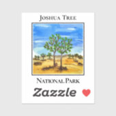 ジョシュア・ツリー国立公園 シール (シート)
