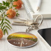 ジョシュア・ナイト・キーチェーン キーホルダー (側面)