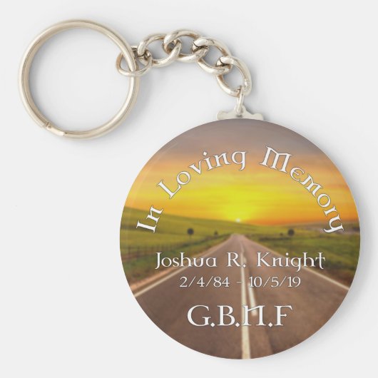 ジョシュア・ナイト・キーチェーン キーホルダー (正面)