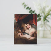 ジョシュア・レイノルズ – 金星のキューピッド解結ガードル ポストカード (スタンド正面)