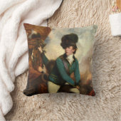 ジョシュア・レノルズ著Banastre Tarleton クッション (ブランケット)