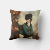 ジョシュア・レノルズ著Banastre Tarleton クッション (裏面)