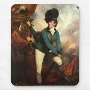 ジョシュア・レノルズ著Banastre Tarleton マウスパッド
