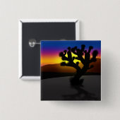 ジョシュア 缶バッジ (正面&裏面)