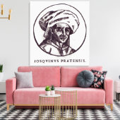 ジョシュイン・デ・プレ キャンバスプリント (インサイチュ (リビング))