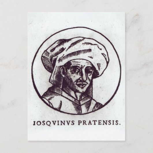 ジョシュイン・デ・プレ ポストカード (正面)