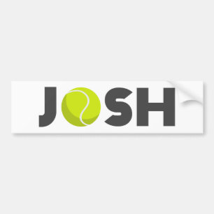 ジョシュテニス バンパーステッカー