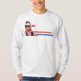 ジョシュバニーストライプ長袖 Tシャツ