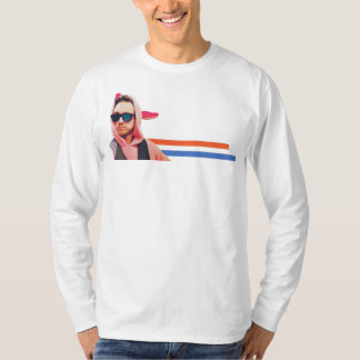 ジョシュバニーストライプ長袖 Tシャツ