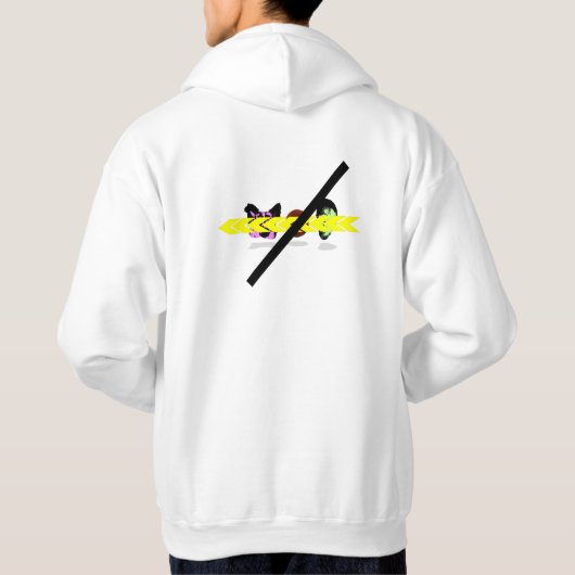 ジョシュピーチキロ パーカ (裏面)