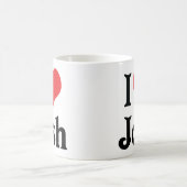 ジョシュ大好き コーヒーマグカップ (中央)