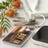 ジョシュ感動的ビリングス遊引用文"well" キーホルダー (正面右)