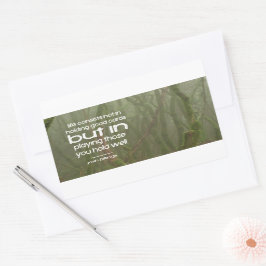 ジョシュ感動的ビリングス遊引用文"well" 長方形シール