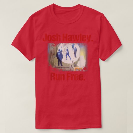 ジョシュ走・ホーリーフリーおもしろい・ホー走リー Tシャツ (デザイン正面)