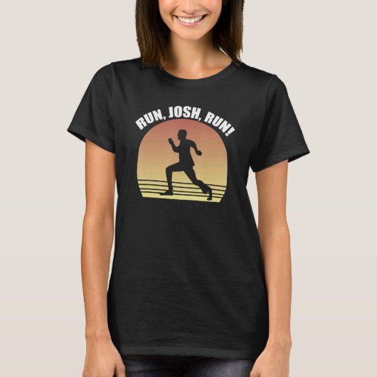 ジョシュ走・ホーリーフリー・ジョシュ・ホー走リーの2 Tシャツ (正面)