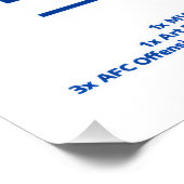 ジョシュ・アレン・バッファローの請求書ポスター ポスター (コーナー)