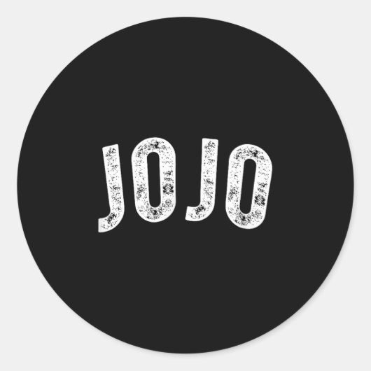 ジョジョ ラウンドシール (正面)