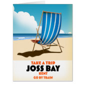 ジョスベイケントヴィンテージスタイル旅行ポスター。 (正面)