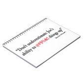 ジョス・アビクリティ ノートブック (左側)