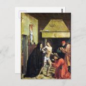 ジョス・リーフェリンクス・サン・セバスチャン，イレーネによって硬化 ポストカード (正面/裏面)