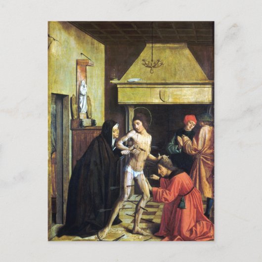 ジョス・リーフェリンクス・サン・セバスチャン，イレーネによって硬化 ポストカード (正面)