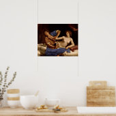 ジョセフとポティpharの妻, c.1649 ポスター (キッチン)