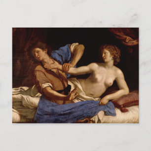 ジョセフとポティpharの妻, c.1649 ポストカード