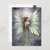 ジョセフィナフェアリーファンタジーアートハガキ ポストカード (正面/裏面)