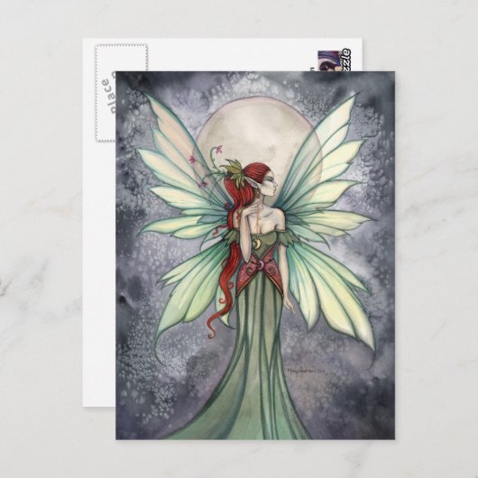 ジョセフィナフェアリーファンタジーアートハガキ ポストカード (正面/裏面)