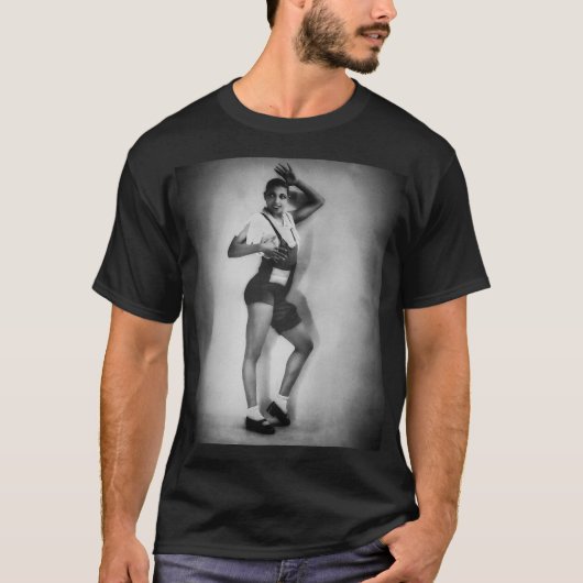 ジョセフィンベイカークラシックポーズ Tシャツ (正面)