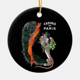 ジョセフィンベイカーチータジャズ時代 セラミックオーナメント