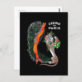 ジョセフィンベイカーチータジャズ時代 ポストカード