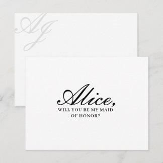 ジョセフィーヌが私の花嫁招待状 インビテーションポストカード