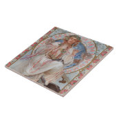 ジョセフィーヌクレーンブラッドリーアスラヴィアバイアルフォンスミュシャ タイル (側面)