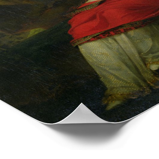 ジョセフィーヌ皇后ポートレート1805年 ポスター (角)