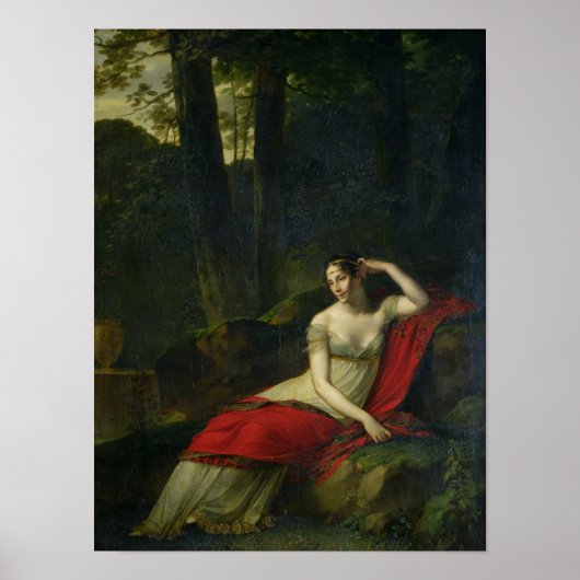 ジョセフィーヌ皇后ポートレート1805年 ポスター (正面)