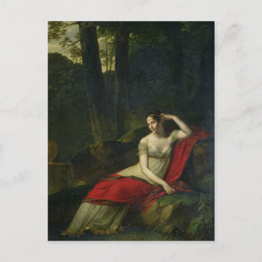 ジョセフィーヌ皇后ポートレート1805年 ポストカード (正面)